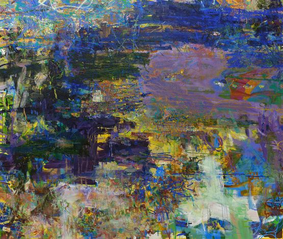 Grid by Sikyung Sung contemporary artwork Painting