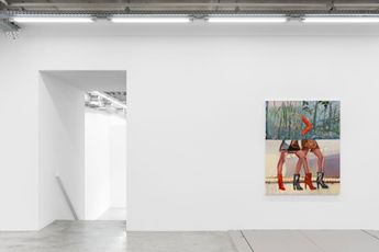 Contemporary art exhibition Janet Werner Hell And Happiness at Almine Rech Brussels Belgium