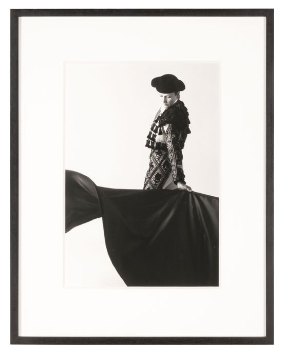 Untitled Bullfighter Cover Image 1 by Rose Finn-Kelcey contemporary artwork Photography