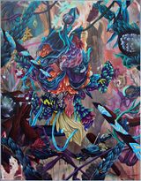 Ambang Dekomposer Series by Gilang Fradika contemporary artwork painting