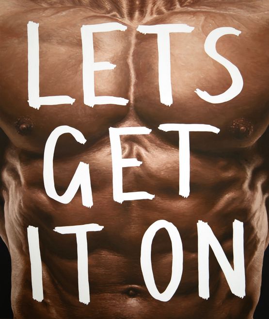 Lets get it on by Abdul Abdullah contemporary artwork Painting