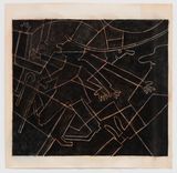 Untitled Le promeneur by Walter Swennen contemporary artwork painting works on paper drawing