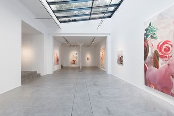 Contemporary art exhibition Will Cotton The Taming of the Cowboy at Templon Brussels Belgium
