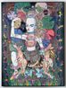 or fall again by Del Kathryn Barton contemporary artwork Painting