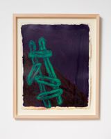 Ladder and Step Series 36 by Basil Beattie contemporary artwork painting