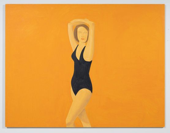 Christy by Alex Katz contemporary artwork Painting