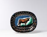 Taureau dans larene by Pablo Picasso contemporary artwork
