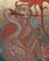 Crane by James Jean contemporary artwork painting