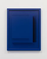 Cascading Blue by Shaun Waugh contemporary artwork print