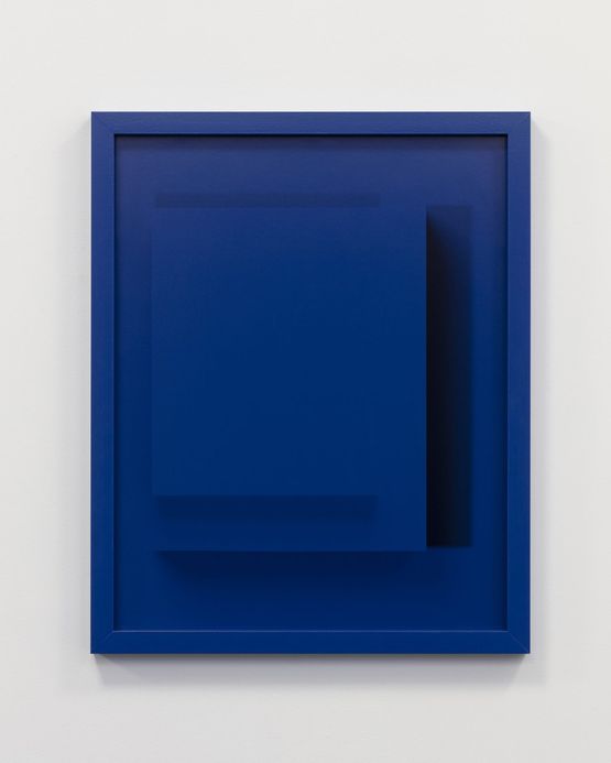 Cascading Blue by Shaun Waugh contemporary artwork Print