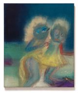 sisters by Leiko Ikemura contemporary artwork painting