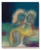 sisters by Leiko Ikemura contemporary artwork Painting