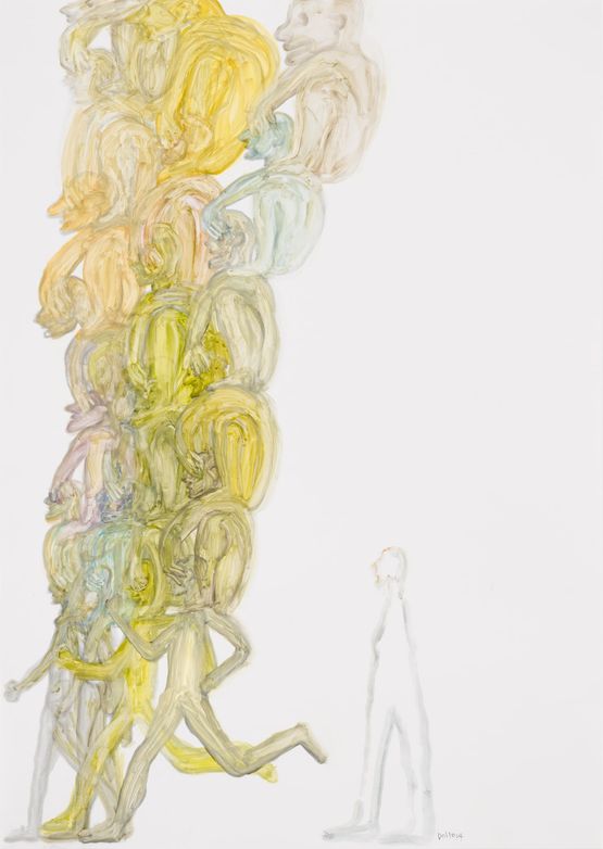 Karma by Do Ho Suh contemporary artwork Works on Paper