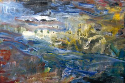 Frank Holliday Painting Beyond Borders