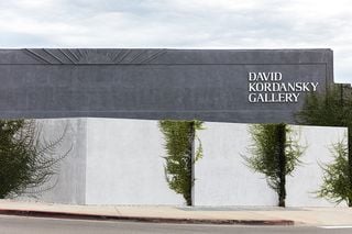 David Kordansky Gallery contemporary art gallery in Los Angeles United States