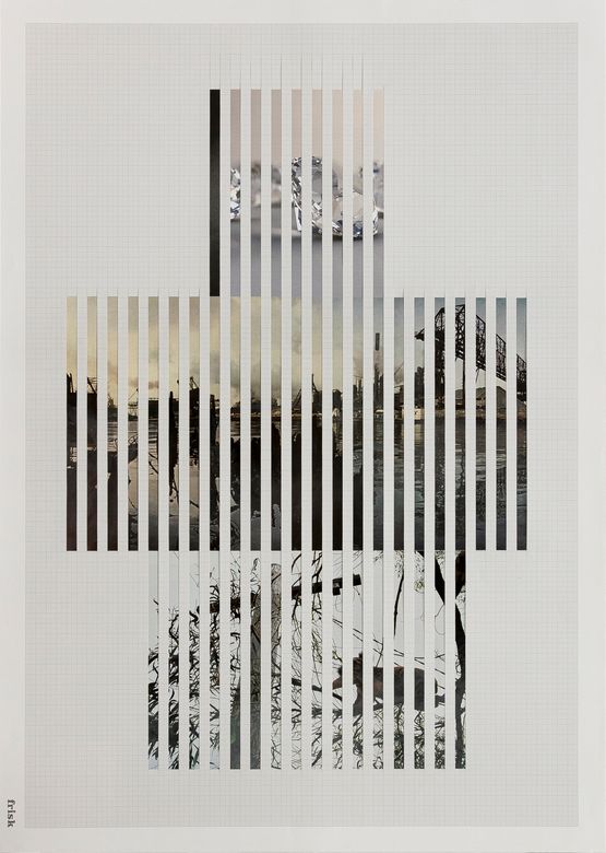 Discrete Model Number 024 by Goshka Macuga contemporary artwork Mixed Media