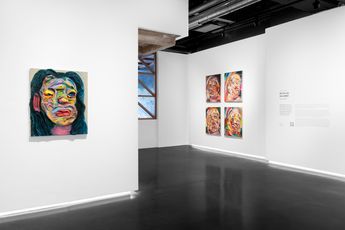 Contemporary art exhibition Nicolas Holiber Shape-Shifter at Unit London United Kingdom