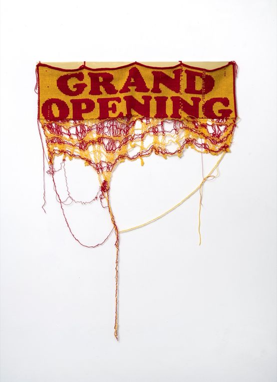 Optimism by Lisa Anne Auerbach contemporary artwork Sculpture