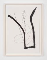 ParticleWord Theory by Jimmie Durham contemporary artwork drawing