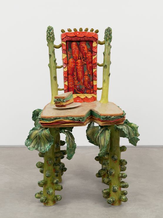 Tuesdays lunch by Stephanie Temma Hier contemporary artwork Painting