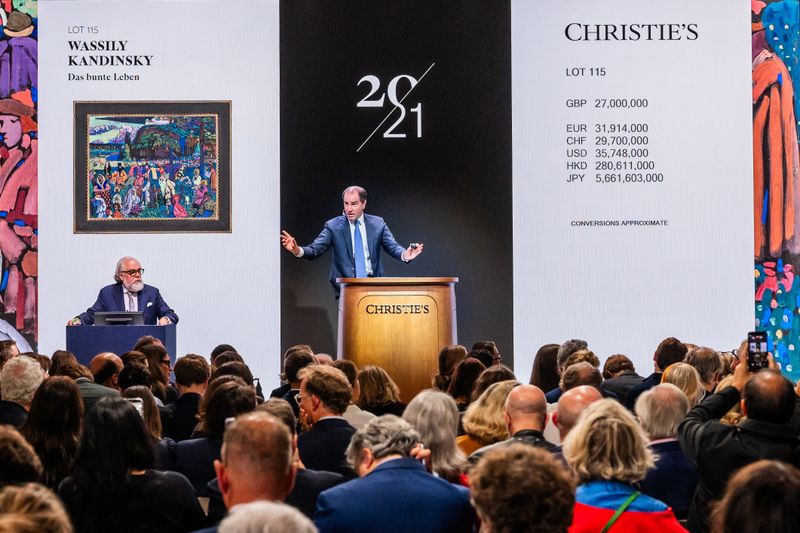 Christies Frieze Week Sales Net More Than 218m Including Single-Owner Collection Record
