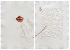 Forever to run by Mithu Sen contemporary artwork Works on Paper