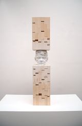 Kopf by Gehard Demetz contemporary artwork painting