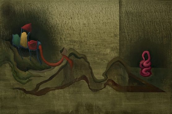 A Space by Baijie Liu contemporary artwork Painting