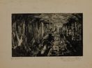 Landscape with Figure by Krishna Reddy contemporary artwork Print