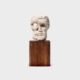 Self Portrait Disassociating I by Thomas Houseago contemporary artwork sculpture