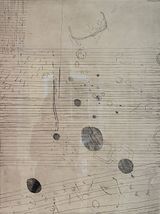 Palimpsest 9 by Zad Moultaka contemporary artwork print