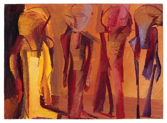 Untitled by Tincuta Marin contemporary artwork Painting
