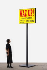 WAZ UP by Lauren Halsey contemporary artwork sculpture mixed media