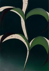 Withered leaves No. 2 by Leng Guangmin contemporary artwork painting