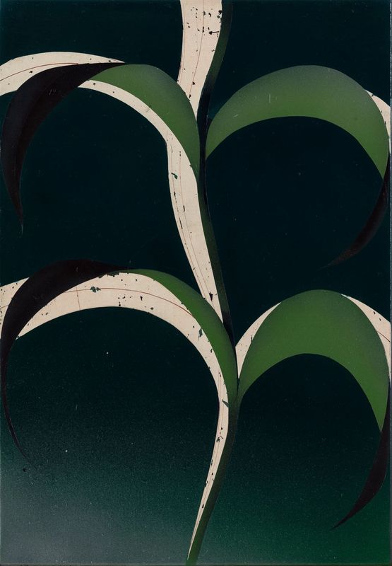 Withered leaves No. 2 by Leng Guangmin contemporary artwork Painting