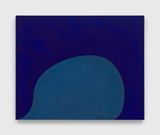 two blues 2 by Suzan Frecon contemporary artwork painting
