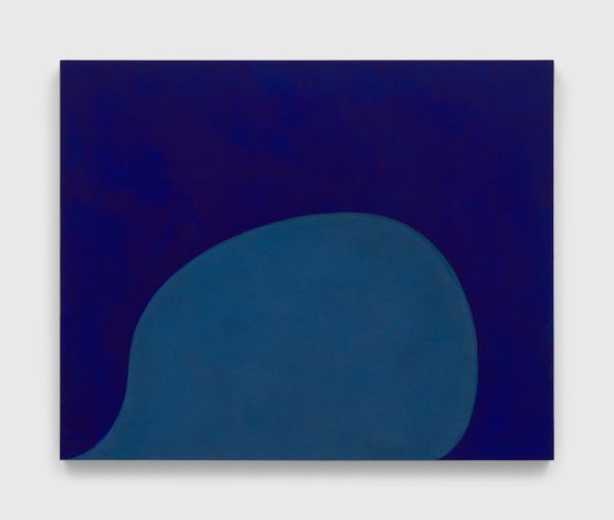 two blues 2 by Suzan Frecon contemporary artwork Painting