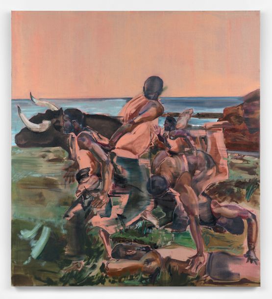 Form i Under the lonely sky by Shaquelle Whyte contemporary artwork Painting