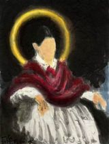 Pope Innocent X No.1 by Wu Yiming contemporary artwork works on paper