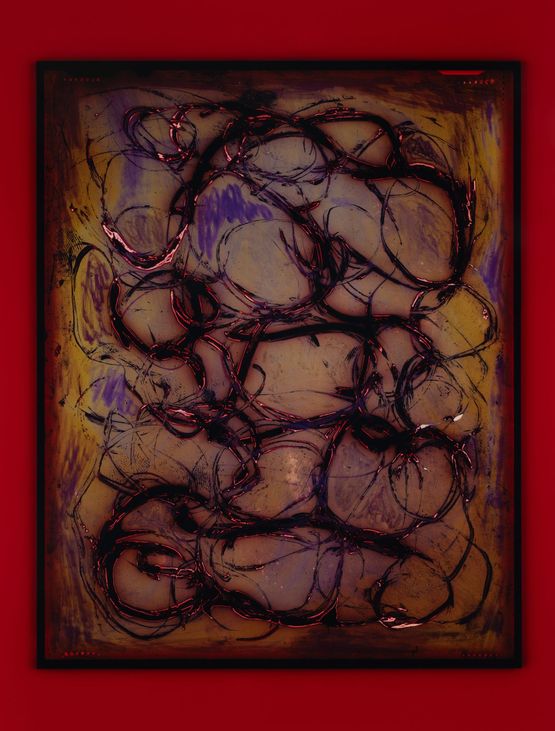 End of Violet 66.5Y14.5M by Justine Varga contemporary artwork Photography