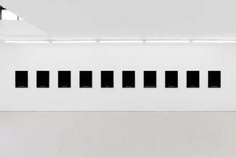 Contemporary art exhibition Gardar Eide Einarsson Music Playing Over Speech at Maureen Paley 4 Herald St United Kingdom