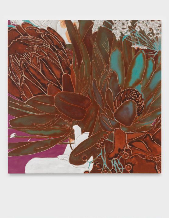 Winter Flowers XLII by Francesco Clemente contemporary artwork Painting