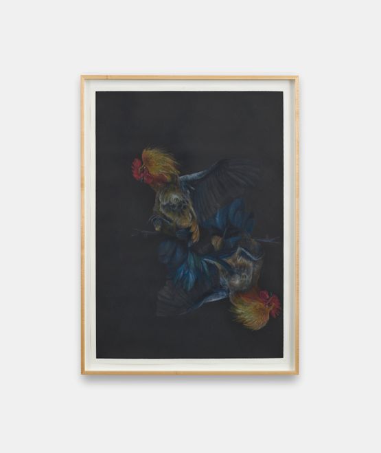 When I Lie Down I Feel Like Im Glued to the Earth by Holly Lowen contemporary artwork Works on Paper