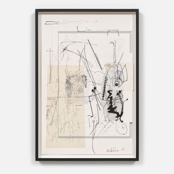 Untitled by Albert Oehlen contemporary artwork Works on Paper