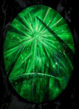 Emerald Ocean by Karen Shiozawa contemporary artwork painting