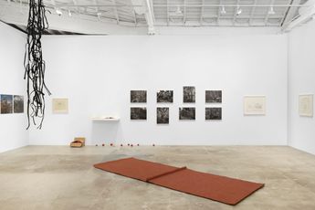 Contemporary art exhibition Group Exhibition Casting a Glance Dancing with Smithson at Marian Goodman Gallery Los Angeles United States
