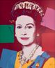 Queen Elizabeth II 334 by Sunday B. Morning  Andy Warhol contemporary artwork Print
