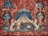 The Lady and the Unicorn A Mon Seul Desir by Woo Kukwon contemporary artwork painting