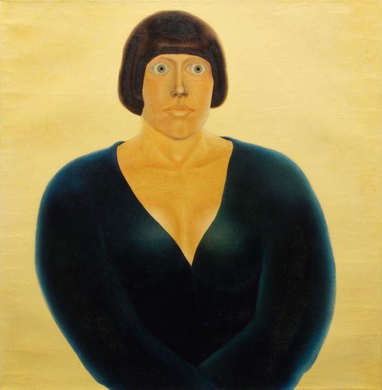 A Woman by Hilo Chen contemporary artwork Painting