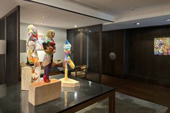 Contemporary art exhibition Group Exhibition Silent Tension A Gaze into Contemporary Japanese Art at Gin Huang Gallery Regent Taipei VIP Lounge Taiwan
